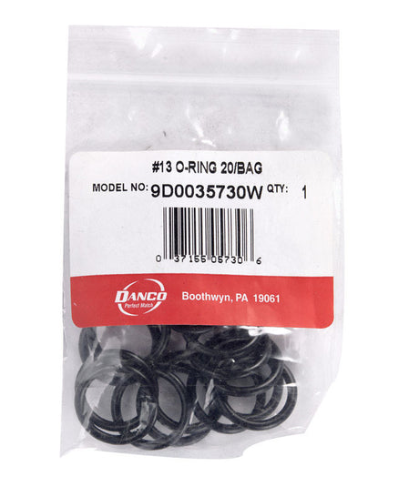 Danco 0.88 in. D X 0.69 in. D Rubber O-Ring 20 pk