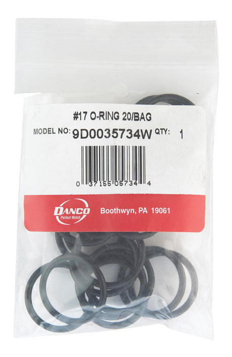Danco 1.06 in. D X 0.88 in. D Rubber O-Ring 20 pk
