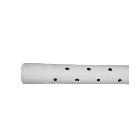 Advance Drainage Systems 4 in. D X 10 ft. L Polyethylene Slotted Drain Pipe