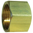 JMF Company 1/4 in. Compression X 1/4 in. D Compression Brass Nut
