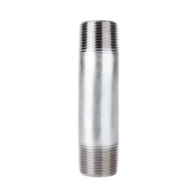 STZ Industries 1-1/2 in. MIP each X 1-1/2 in. D MIP Galvanized Steel 5 in. L Nipple