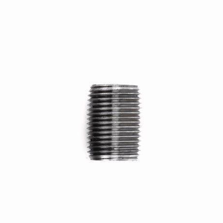 STZ Industries 3/8 in. MIP each X 3/8 in. D MIP Black Steel Close Nipple