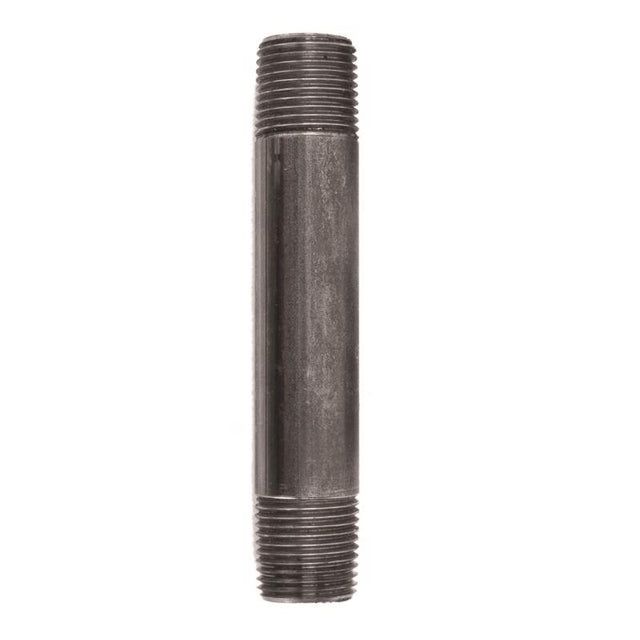 STZ Industries 1/2 in. MIP each X 1/2 in. D MIP Black Steel 4-1/2 in. L Nipple
