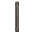 STZ Industries 1/2 in. MIP each X 1/2 in. D MIP Black Steel 7 in. L Nipple