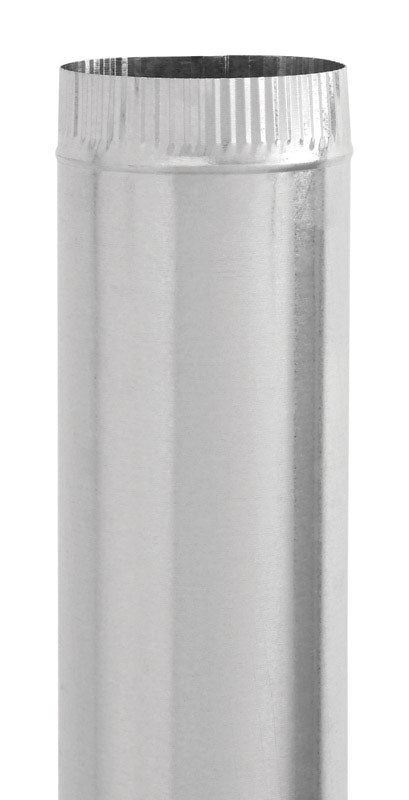 Imperial 3 in. D X 24 in. L Galvanized Steel Furnace Pipe