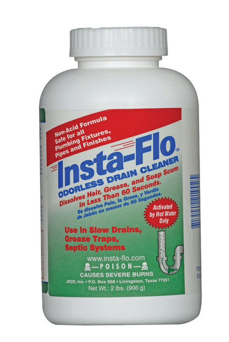 Insta-Flo Crystals Drain Cleaner 2 lb