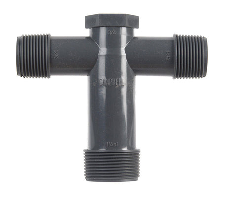Campbell PVC 1 in. Tank Cross