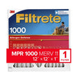 Filtrete Allergen Defense 12 in. W X 12 in. H X 1 in. D 11 MERV Pleated Air Filter 1 pk