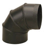 Imperial 4 in. D X 4 in. D Adjustable 90 deg Steel Stove Pipe Elbow