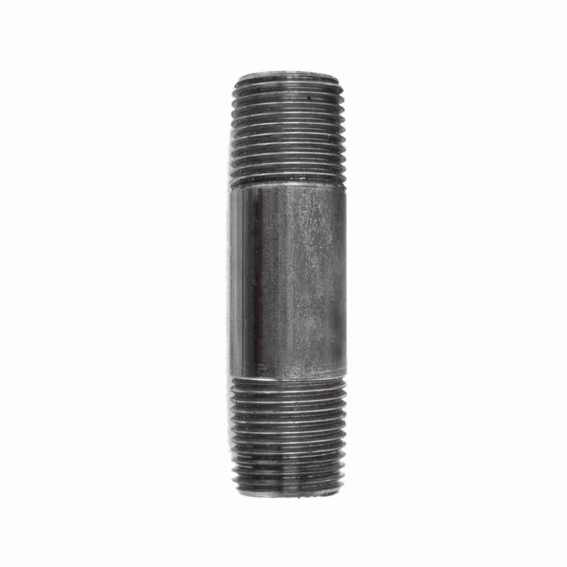 STZ Industries 1/8 in. MIP each X 1/8 in. D MIP Black Steel 3 in. L Nipple