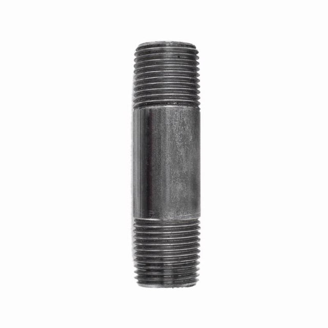 STZ Industries 1/8 in. MIP each X 1/8 in. D MIP Black Steel 3 in. L Nipple