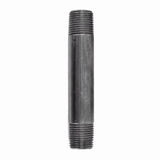 STZ Industries 1/4 in. MIP each X 1/4 in. D MIP Black Steel 4-1/2 in. L Nipple