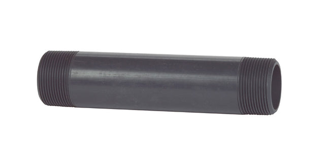 B&K ProLine Schedule 80 1-1/2 in. MIP each X 1-1/2 in. D MIP PVC 8 in. Nipple 1 pk
