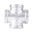 STZ Industries 1 in. FIP X 1 in. D FIP 1 in. D FIP Galvanized Malleable Iron 3 in. L Cross