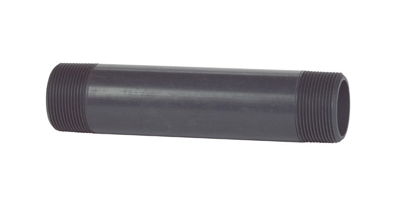 B&K ProLine Schedule 80 2 in. MIP each X 2 in. D MIP PVC 5 in. Nipple 1 pk