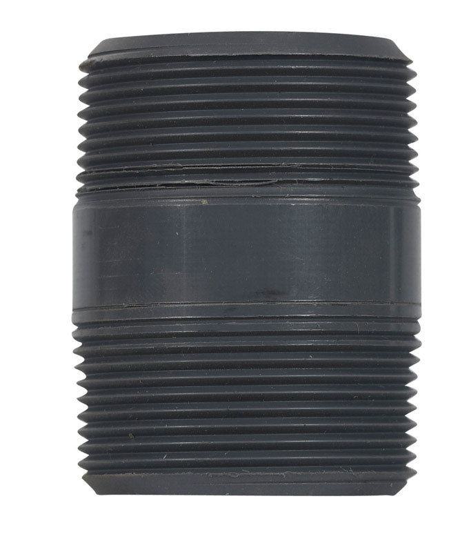 B&K ProLine Schedule 80 1-1/2 in. MIP each X 1-1/2 in. D MIP PVC 2-1/2 in. Nipple 1 pk