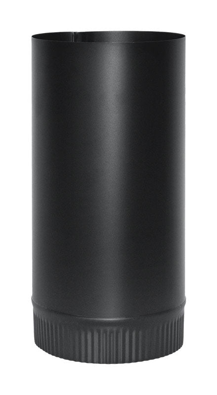 Imperial 6 in. D X 12 in. L Steel Stove Pipe
