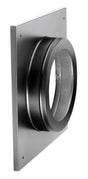 DuraVent DirectVent 6-5/8 in. D Aluminum/Galvanized Steel Flue Thimble