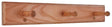 LDR EXQUISITE 20.5 in. H X 4.8 in. W X 4.75 in. L Brown Robe Hook