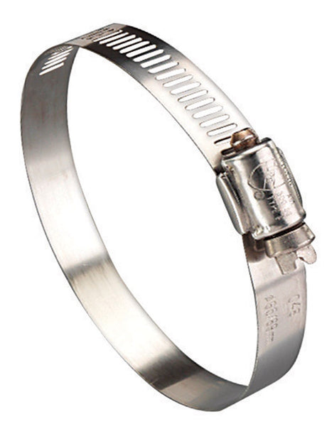 Ideal Hy Gear 1/2 in to 1-1/4 in. SAE 12 Silver Hose Clamp Stainless Steel Marine