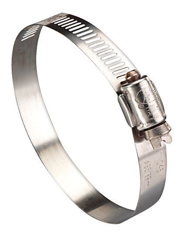 Ideal Hy Gear 5 in to 7 in. SAE 104 Silver Hose Clamp Stainless Steel Band