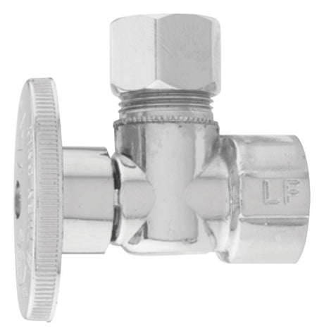 Keeney 1/2 in. FIP in. X 1/2 in. Brass Shut-Off Valve
