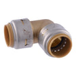 SharkBite 3/4 in. Push X 3/4 in. D Push Brass Elbow