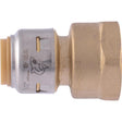 SharkBite 1/2 in. Push X 3/4 in. D FPT Brass Reducing Connector