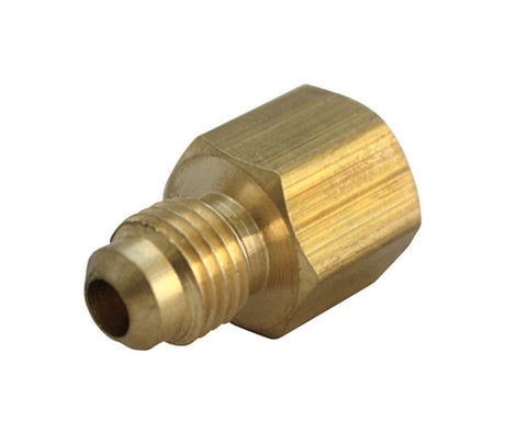 JMF Company 1/4 in. Flare X 1/4 in. D FPT Brass Adapter
