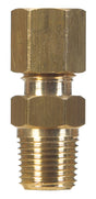 JMF Company 3/8 in. Compression X 1/4 in. D Male Brass Connector