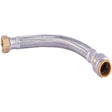 SharkBite 3/4 in. Push Fit X 3/4 in. D FIP 24 in. Stainless Steel Supply Line