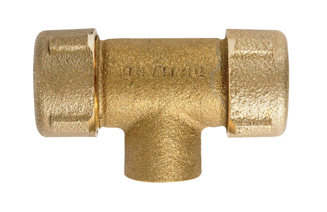 B&K Southland 1/2 in. FPT X 3/4 in. D Sweat 3/4 in. D Sweat Galvanized Brass Tee