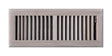 Tru Aire 4 in. H X 12 in. W 2-Way Oak Brown Steel Floor Diffuser
