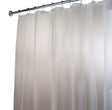iDesign 72 in. H X 84 in. W Frosted Shower Curtain Liner EVA