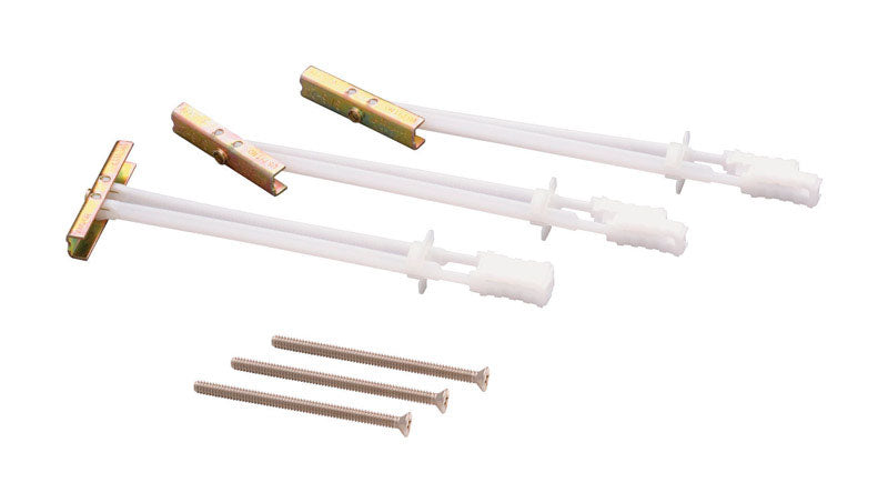 Delta 1 in. L Plastic Grab Bar Anchor