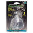 Whedon Chrome Plastic 3 settings Showerhead 1.75 gpm