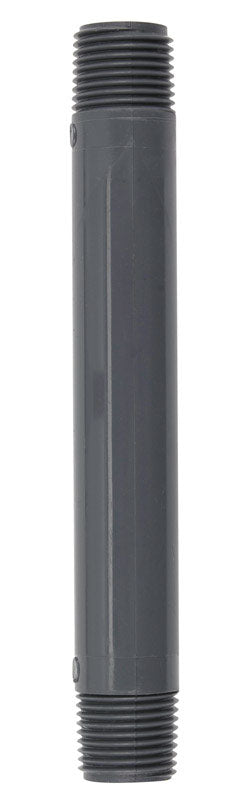 B&K Schedule 80 1/2 in. MIP each X 1/2 in. D MIP PVC 6 in. Nipple 1 pk
