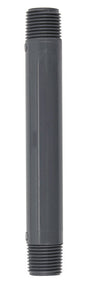 B&K Schedule 80 1/2 in. MIP each X 1/2 in. D MIP PVC 6 in. Nipple 1 pk