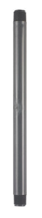 B&K Schedule 80 1/2 in. MIP each X 1/2 in. D MIP PVC 12 in. Nipple 1 pk