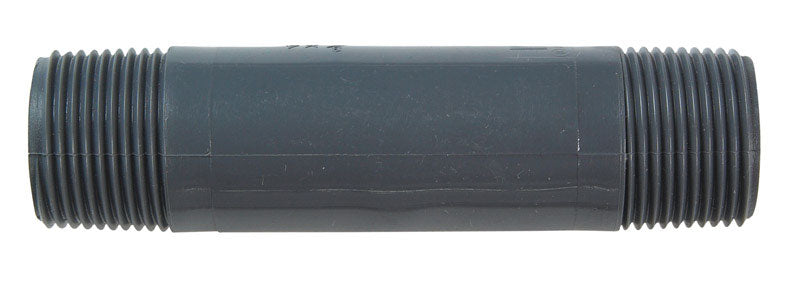 B&K Schedule 80 3/4 in. MIP each X 3/4 in. D MIP PVC 4 in. Nipple 1 pk