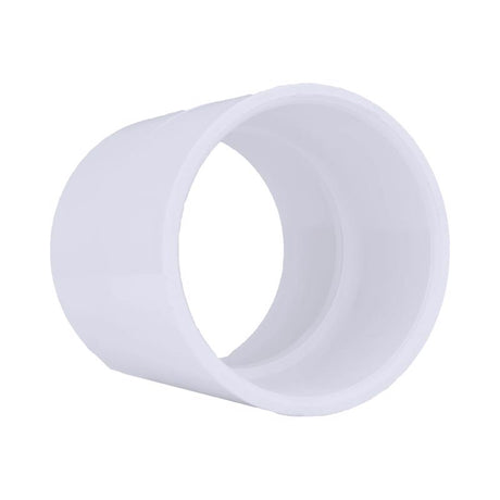 Charlotte Pipe Schedule 40 3 in. Slip X 3 in. D Slip PVC Coupling 1 pk