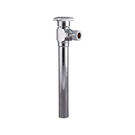 Keeney 1/2 in. Sweat X 3/8 in. Compression Brass Shut-Off Valve