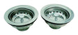 Keeney 3-1/2 in. Chrome Stainless Steel Sink Strainer