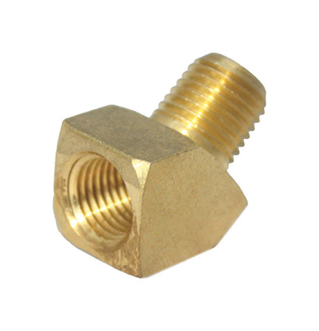 JMF Company 3/8 in. FPT X 3/8 in. D MPT Brass 45 Degree Street Elbow