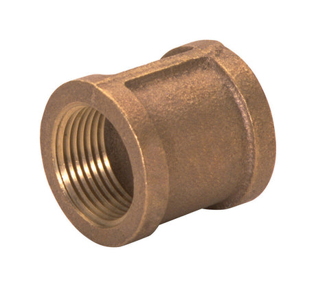 JMF Company 1/2 in. FPT X 1/4 in. D FPT Red Brass Coupling