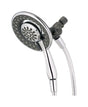 Delta Chrome Chrome 4 settings Showerhead Combo 1.75 gpm