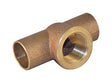 NIBCO 1/2 in. Sweat X 1/2 in. D Sweat Brass Tee 1 pk
