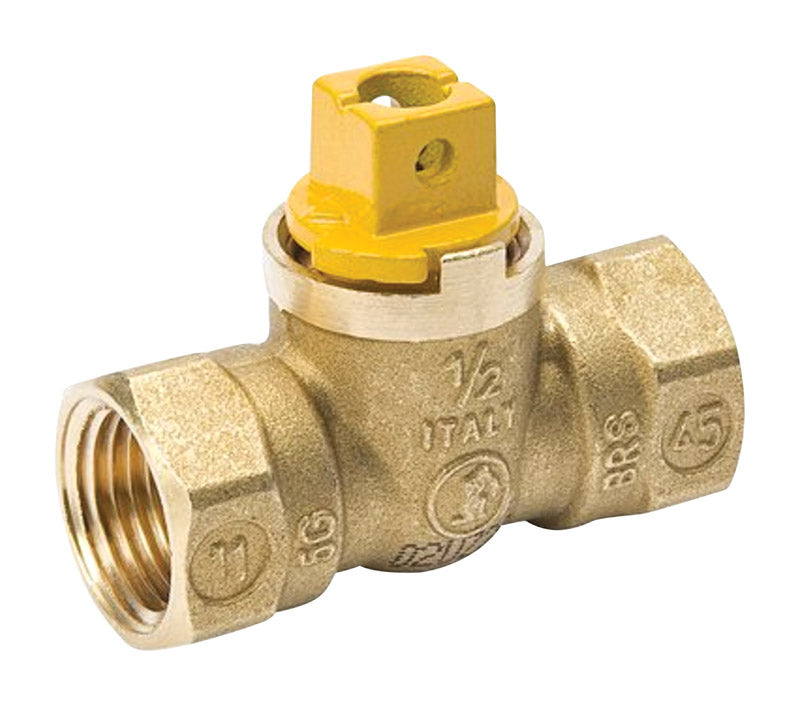 B&K ProLine 1/2 in. Brass FIP Gas Ball Valve