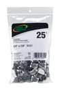 Ideal Tridon Hy Gear 3/8 in to 7/8 in. SAE 6 Silver Hose Clamp Stainless Steel Band
