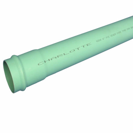Charlotte Pipe SDR35 PVC Sewer Main 4 in. D X 14 ft. L Bell 0 psi